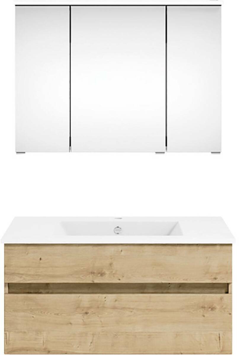 Bild 1 von Puris Badkombination GET2YOU 21, Holznachbildung