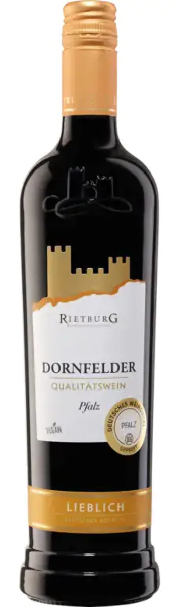Bild 1 von Rietburg Rotwein Dornfelder lieblich Deutschland 1 x 0,75 L