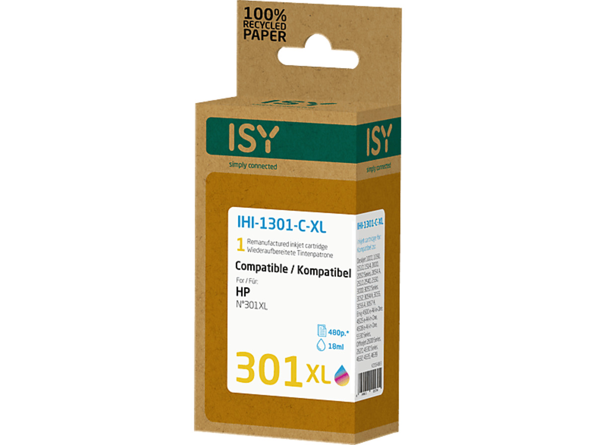 Bild 1 von ISY IHI-1301-C-XL Tintenpatrone mehrfarbig