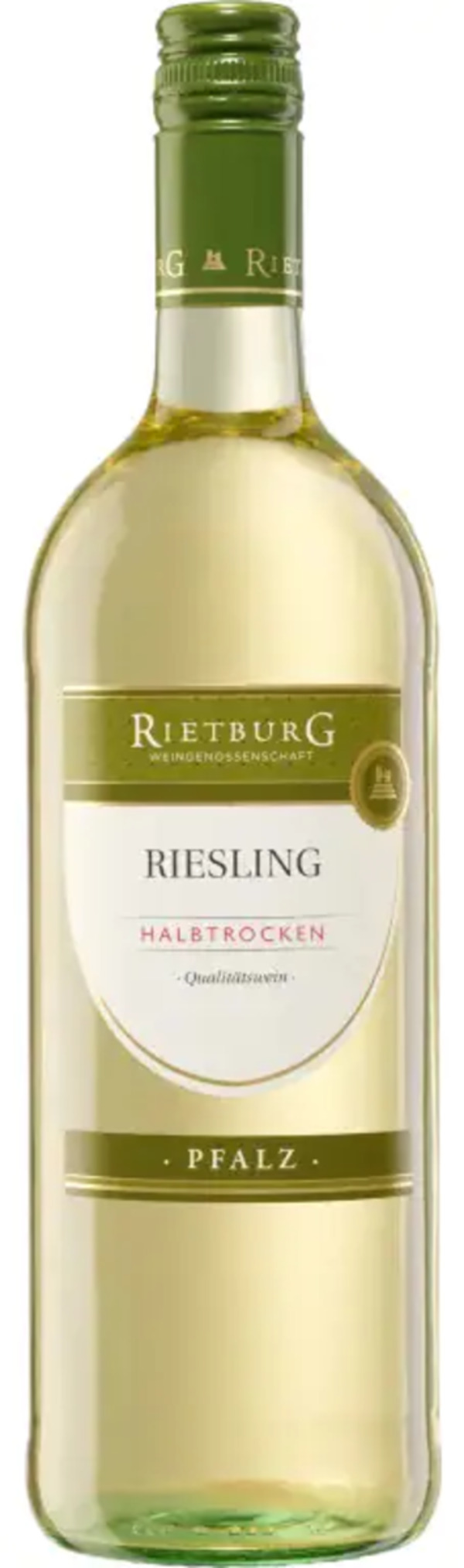 Bild 1 von Rietburg Weißwein Riesling halbtrocken Deutschland 1 x  1 L