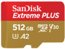 Bild 1 von SANDISK Elite Extreme® PLUS UHS-I, Micro-SDXC Speicherkarte, 512 GB, 200 MB/s