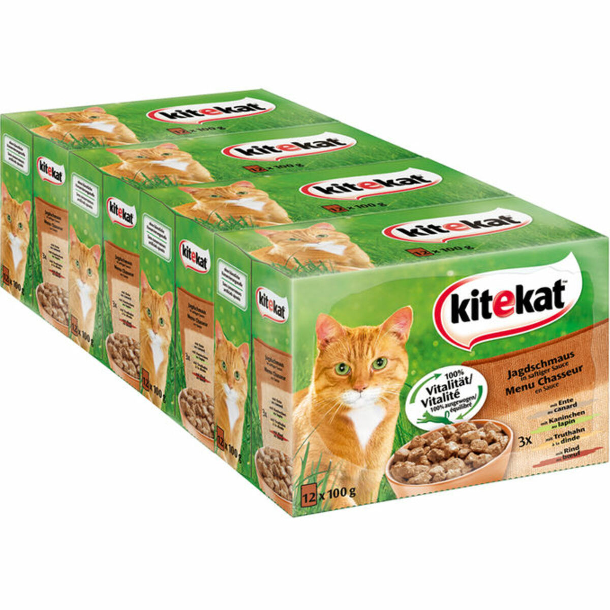 Bild 1 von Kitekat Jagdschmaus in Sauce, 48er Pack