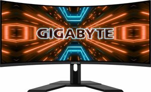 Gigabyte G34WQC A Curved-Gaming-LED-Monitor (86 cm/34 ", 3440 x 1440 px, QHD, 1 ms Reaktionszeit, 144 Hz, VA LCD)