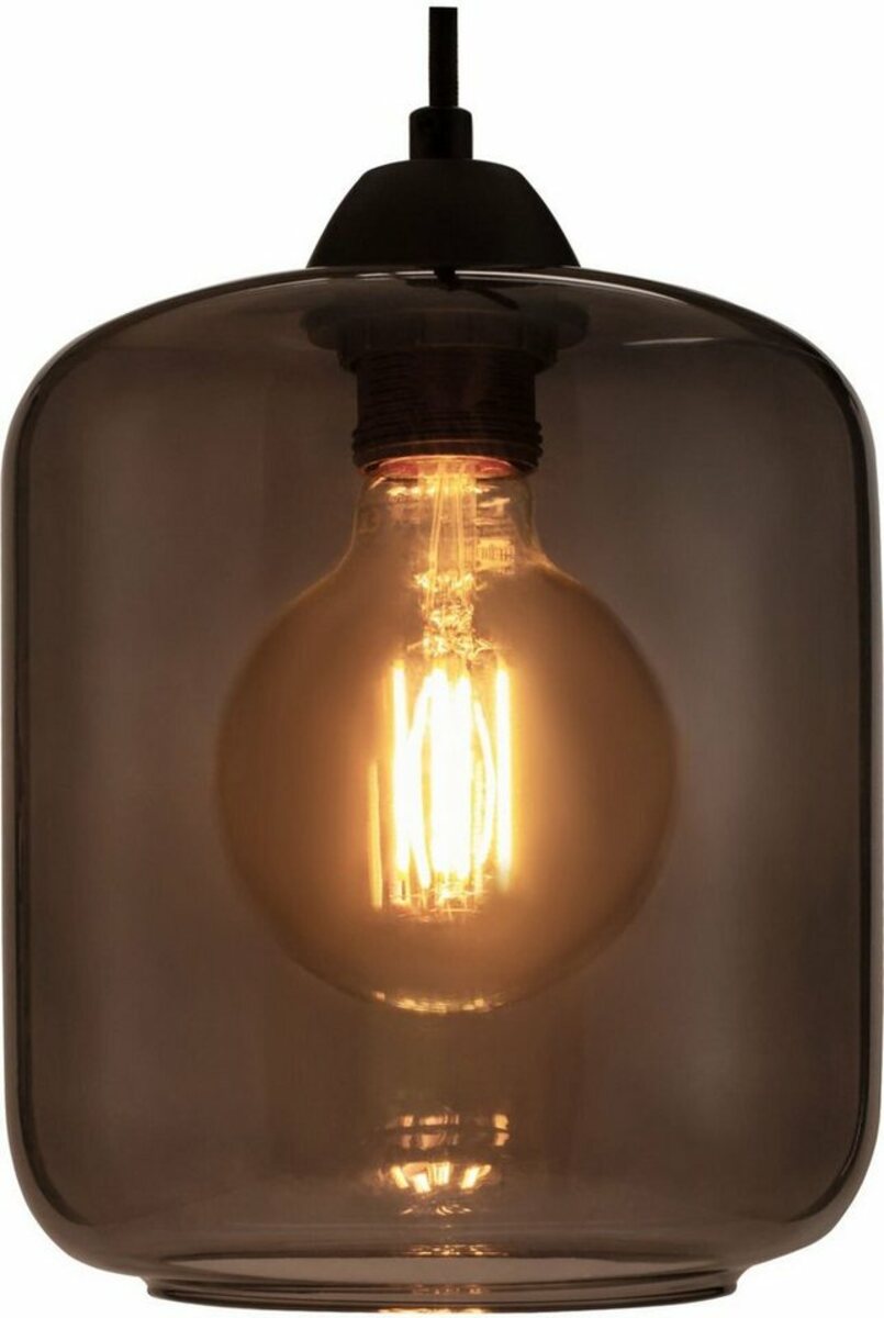 Bild 1 von Pauleen Pendelleuchte Magic Glamour, ohne Leuchtmittel, max. 20W E27, Rauchglas/Schwarz, 230V, Glas/Metall