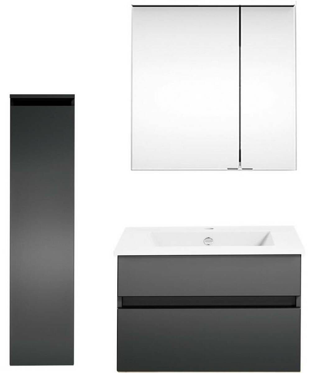 Bild 1 von Puris Badkombination GET2YOU 21, Holznachbildung