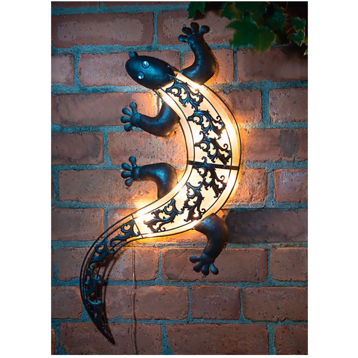 Bild 1 von Solar Wandleuchte Gecko