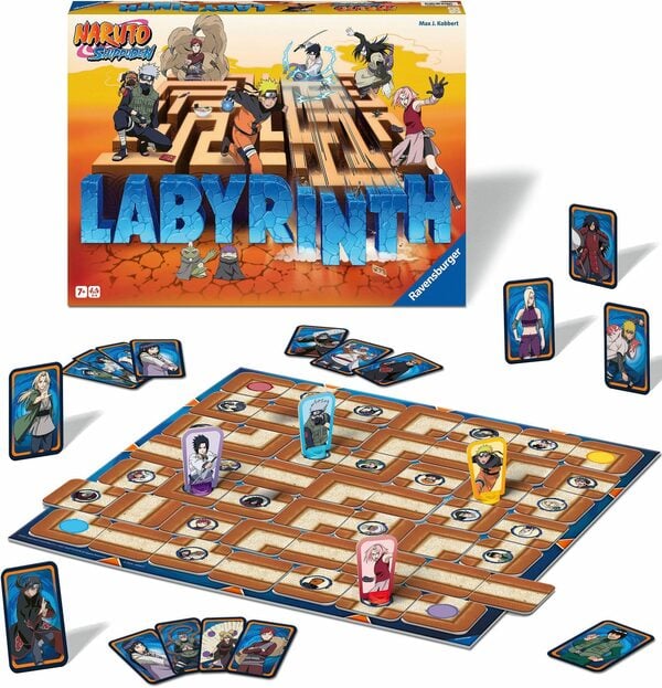 Bild 1 von Ravensburger Spiel, Strategiespiel Naruto Shippuden Labyrinth, Made in Europe; FSC® - schützt Wald - weltweit