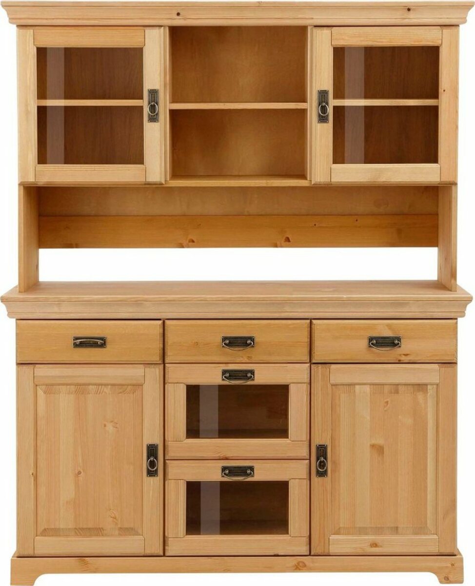Bild 1 von Home affaire Buffet Ruegen aus Massivholz, im Landhausstil, Beige