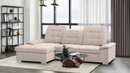 Bild 1 von WERK2 Ecksofa Carmen, mit Bettfunktion & Kopfteilverstellung, optional Sitztiefenverstellung, Beige