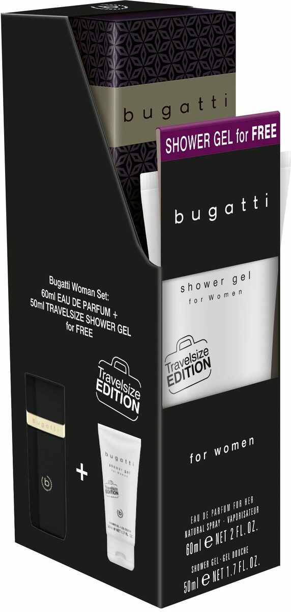 Bild 3 von bugatti Eau de Parfum Bugatti Eleganza Intensa EdP 60 ml + (gratis) Duschgel 50 ml Bundle, 2-tlg.