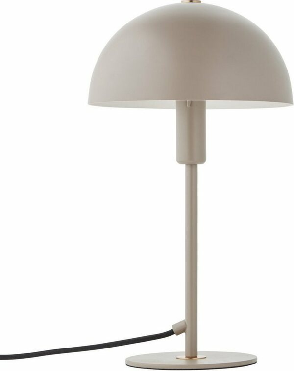 Bild 1 von LeGer Home by Lena Gercke Tischleuchte Linnea, ohne Leuchtmittel, Pilzleuchte, Tischlampe Höhe 35,5 cm, Grau