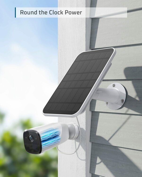 Bild 3 von eufy Security by ANKER eufyCam Solar Panel Überwachungskamera Zubehör (Außenbereich)
