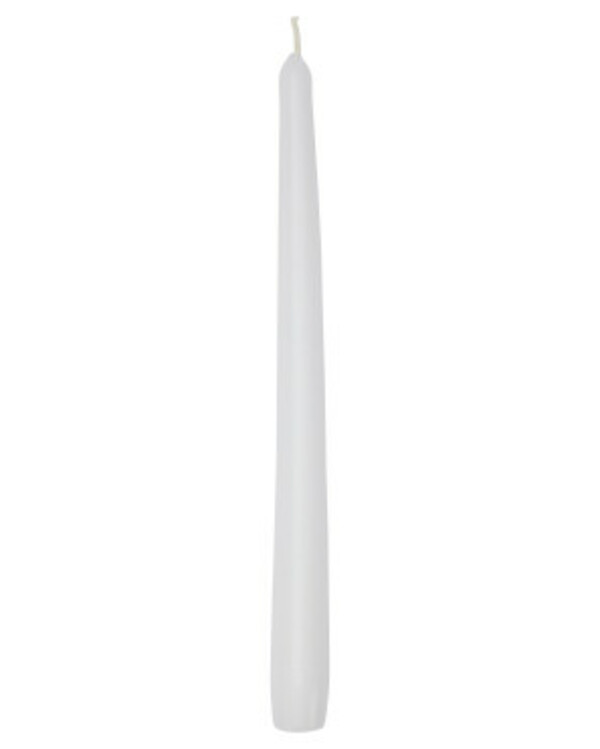 Spitzkerzen Weiß - 10 Stück - Ca. 22x240 Mm - Für Dekoration & Ambiente