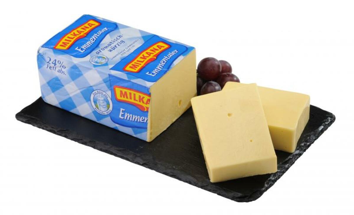 Bild 1 von Milkana Emmentaler 45% Fett i.Tr.