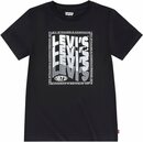 Bild 1 von Levi's® Kids Print-Shirt WAVY LOGO TEE SHIRT for BOYS, Schwarz