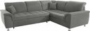 Bild 1 von DOMO collection Ecksofa Franzi, wahlweise mit Kopfteilverstellung (dann Breite: 275 cm), Braun