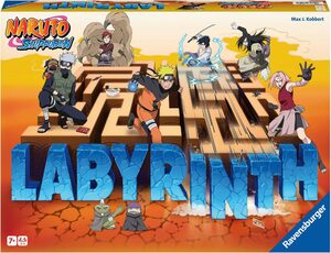 Ravensburger Spiel, Strategiespiel Naruto Shippuden Labyrinth, Made in Europe; FSC® - schützt Wald - weltweit