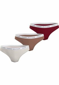 Tommy Hilfiger Underwear Bikinislip (Set, 3-St., 3er-Pack) mit Logo auf dem Taillenbund