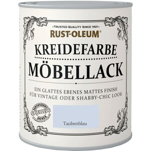 Rust-Oleum Kreidefarbe Möbellack Taubenblau Matt 125 ml