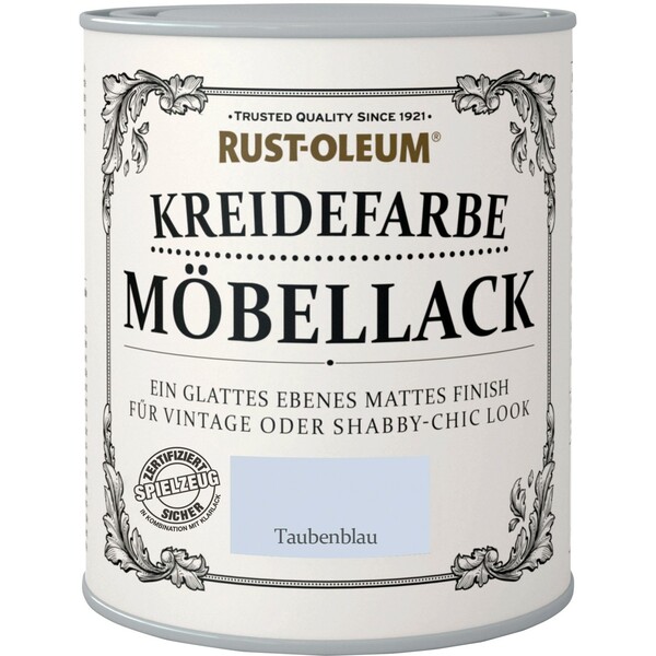 Bild 1 von Rust-Oleum Kreidefarbe Möbellack Taubenblau Matt 125 ml