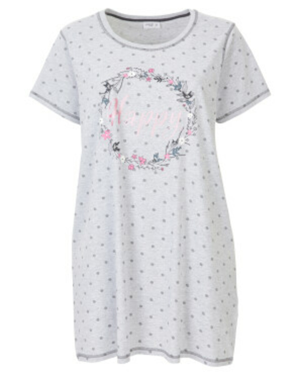 Bild 1 von Bigshirt
       
      Janina curved gepunktet
   
      grau melange