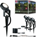 Bild 1 von Paulmann LED Gartenstrahler Plug & Shine, Plug & Shine, LED fest integriert, Warmweiß, IP67, 3000K, Grau