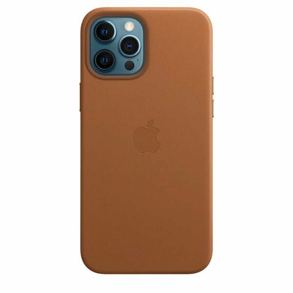 Bild 1 von iPhone 12 Pro Max Leder Case mit MagSafe - Sattelbraun Handyhülle