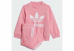 Adidas Originals Trainingsanzug CREW SET (Set, 2-tlg), Rosa