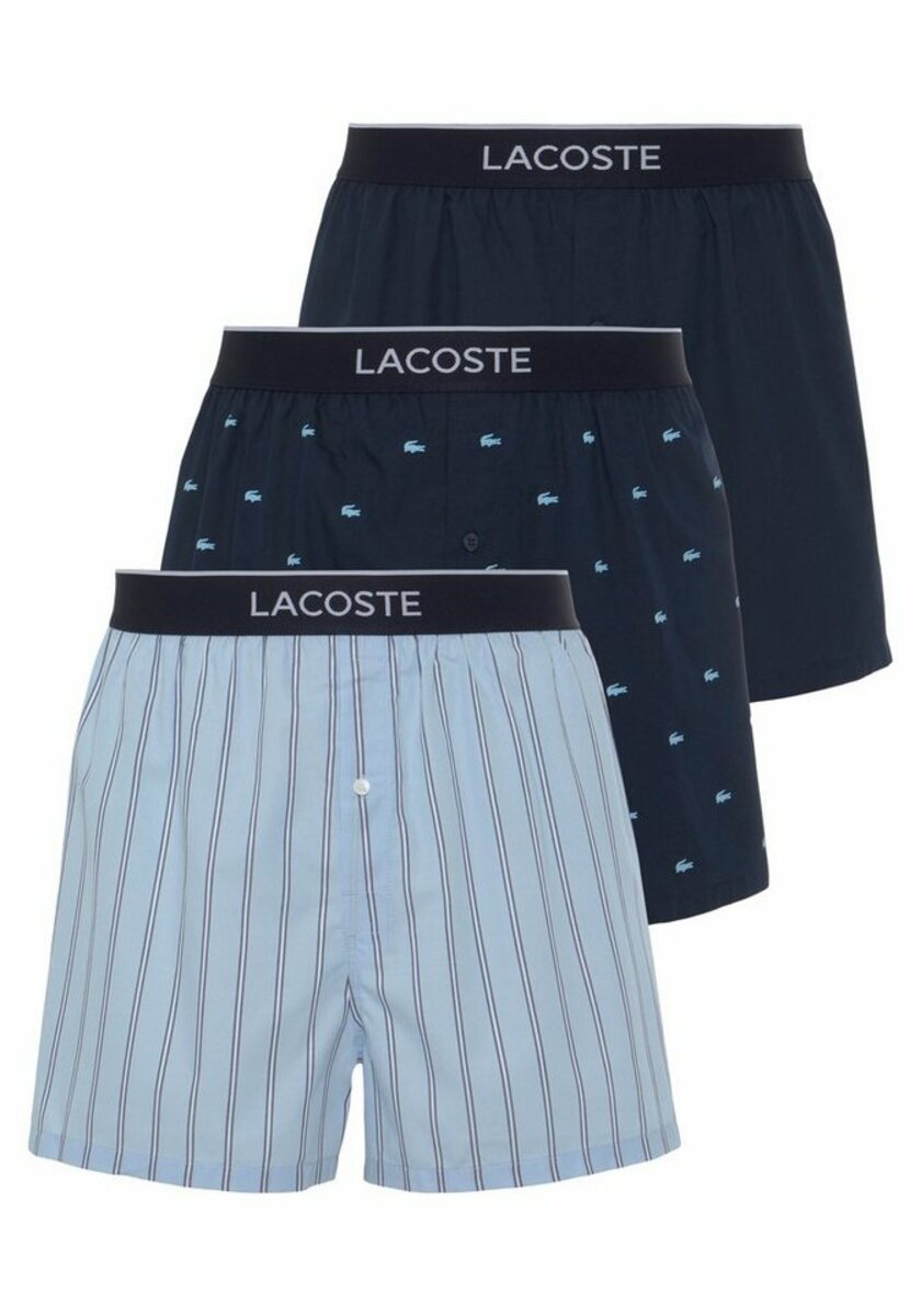 Bild 1 von Lacoste Boxershorts Sparpackung, Webboxer Authentics Premium Qualität