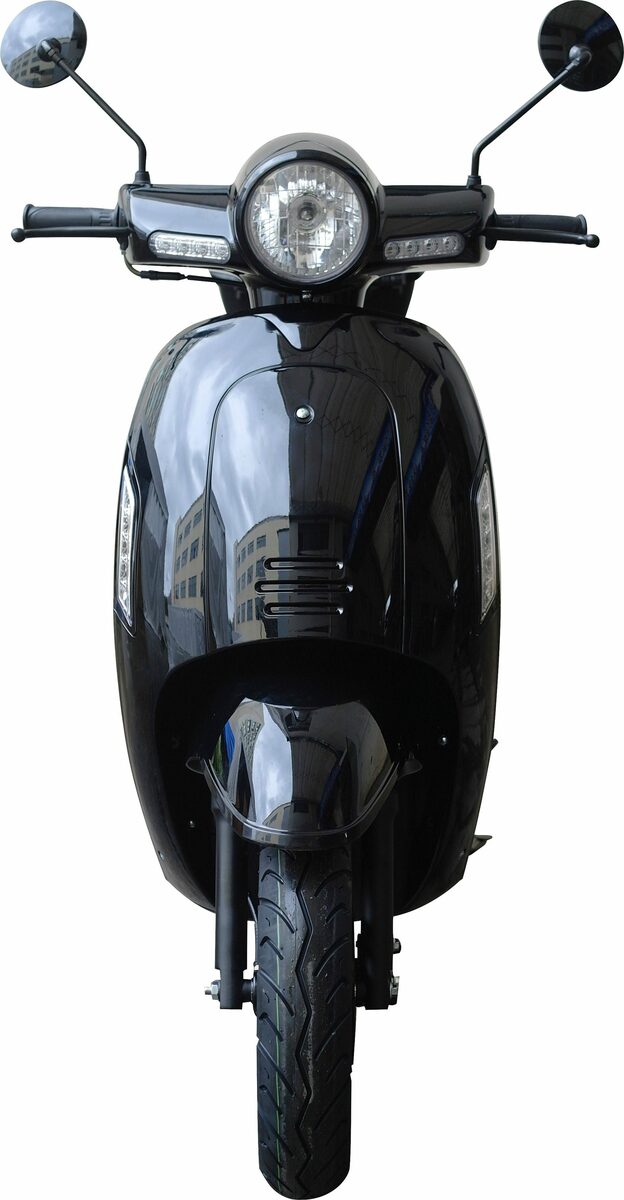 Bild 2 von GT UNION Mofaroller Massimo 50-45, 50 ccm, 45 km/h, Euro 5, (Komplett-Set, 2 tlg., mit Topcase), inkl. Topcase