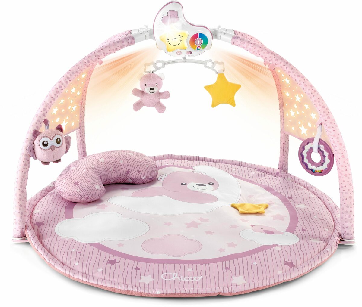 Bild 1 von Chicco Baby Gym Farbspiel Gym, Pink, mit Projektionen und Melodien