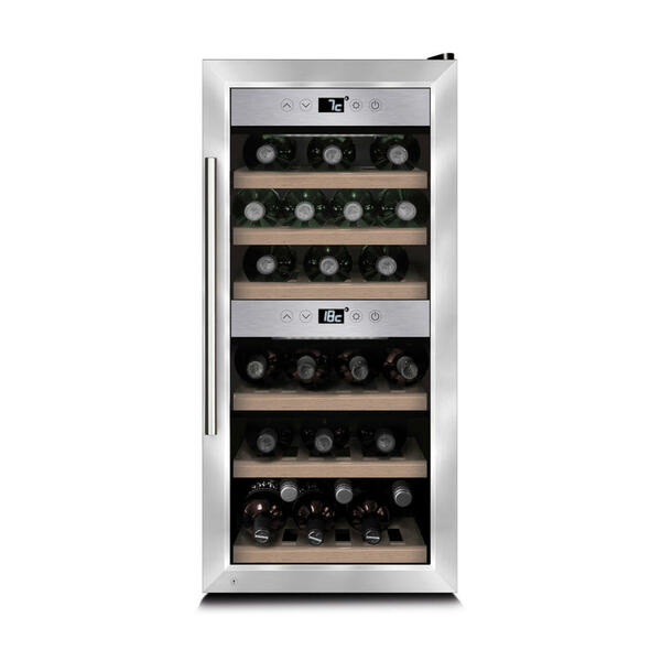 Bild 1 von Caso Design Weinkühlschrank, Edelstahl, 54.5x87.5 cm, CE, Küchen, Küchenelektrogeräte, Kühl- & Gefrierschränke, Weinkühlschränke