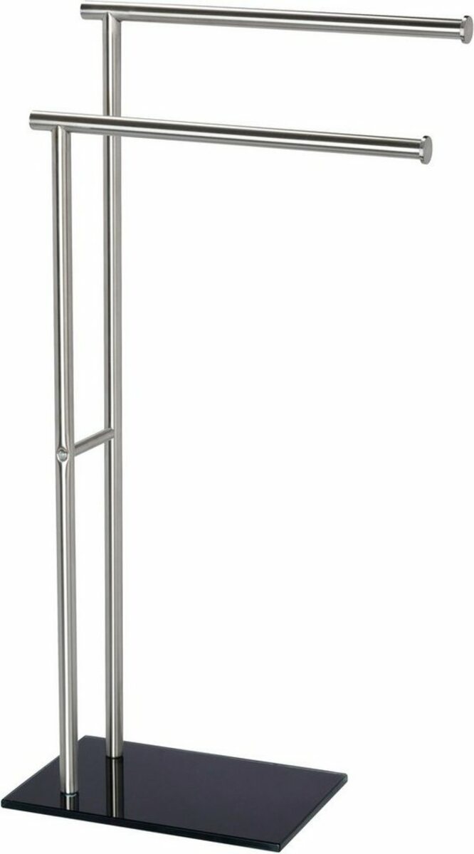 Bild 1 von WENKO Handtuchständer Lima, mit 2 Armen, Schwarz