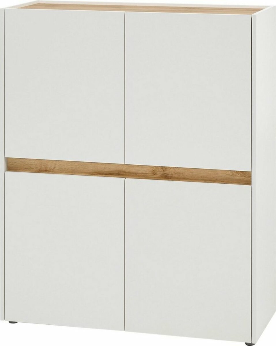 Bild 1 von INOSIGN Highboard City/Giron, Höhe ca. 120 cm, Weiß