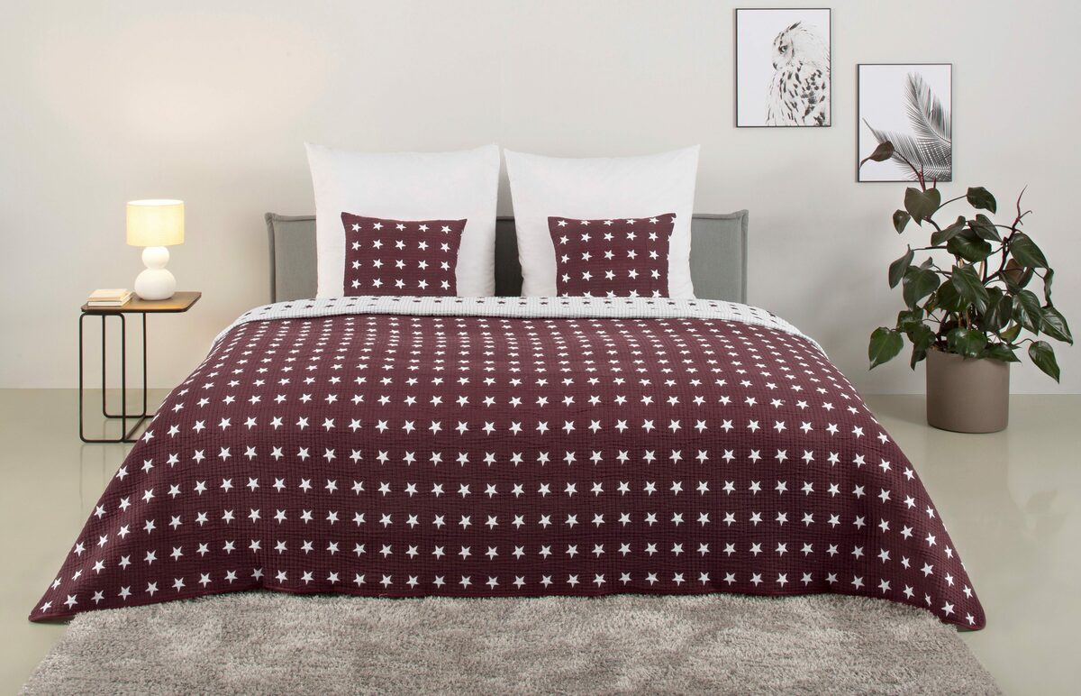 Bild 2 von Kissenbezüge Yolanda Kissenhülle im Sterne Design, OEKO-TEX® zertifiziert, my home (2 Stück), mit Steppung