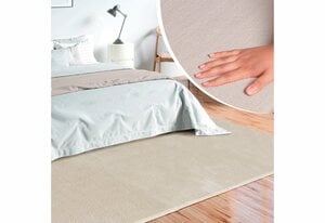 Teppich Loft 37, Kunstfellteppich, merinos, rechteckig, Höhe: 19 mm, weich und kuschelig, Fell Haptik, Anti-Rutsch-Unterseite, waschbar, Beige