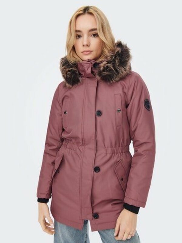 Bild 1 von ONLY Parka ONLIRIS mit Kapuze, Rosa