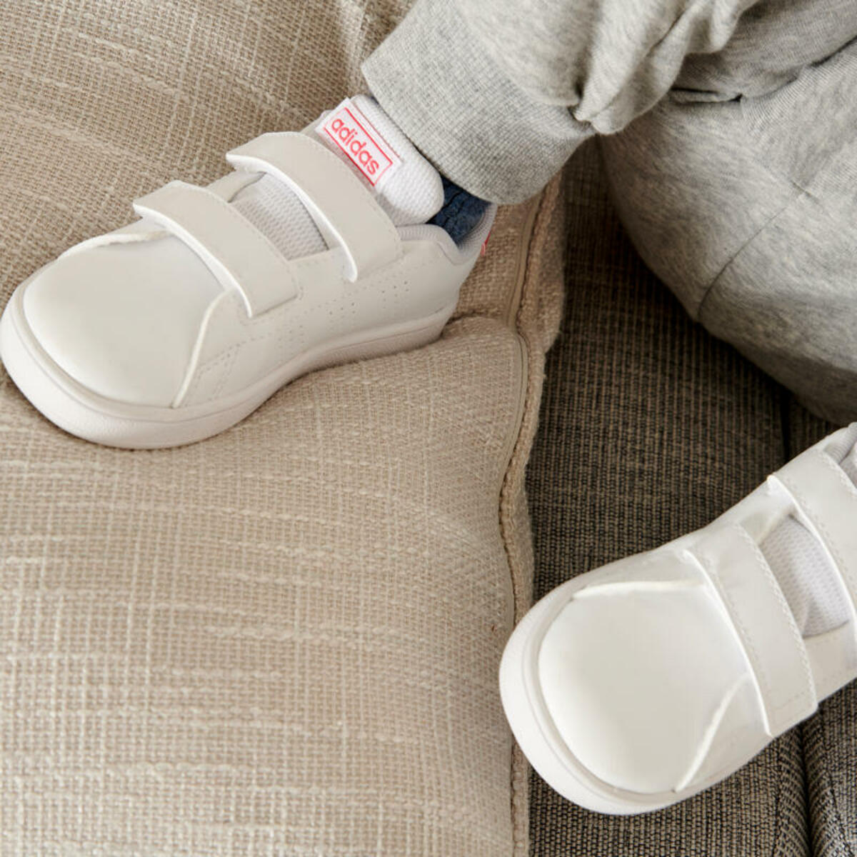 Bild 1 von Turnschuhe Advantage weiss/rosa