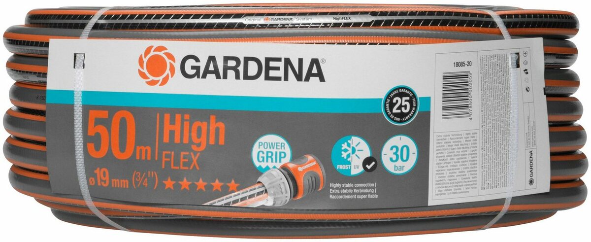 Bild 1 von GARDENA Gartenschlauch Comfort HighFLEX, 18085-20, 19 mm (3/4), Orange