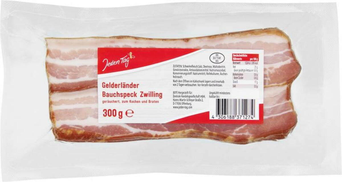 Bild 1 von Jeden Tag Gelderländer Bauchspeck Zwilling
