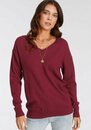 Bild 1 von Laura Scott V-Ausschnitt-Pullover, Rot