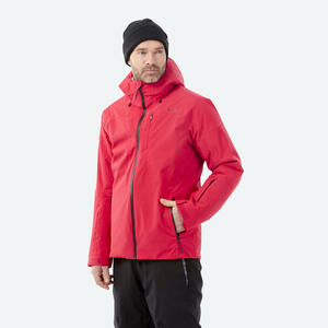 Skijacke Herren warm Piste - 500 rot Rot