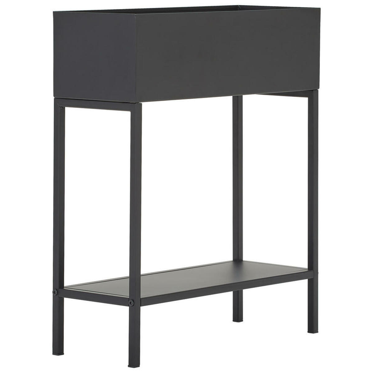 Bild 1 von Landscape Blumenständer, Schwarz, Metall, 50x60x20 cm, Bsci, Wohnzimmer, Wohnzimmertische, Blumenständer