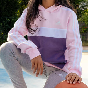 ADIDAS Kapuzenpullover Kinder - rosa/lila