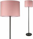 Bild 1 von Pauleen Stehlampe Grand Reverie, ohne Leuchtmittel, Stoffschirm Rosa, Rosa|schwarz