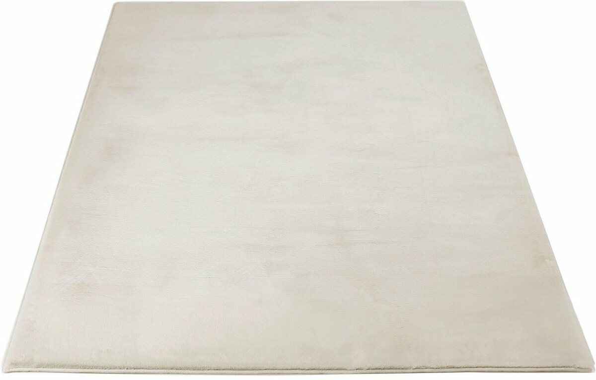 Bild 1 von Fellteppich Balu, Nachhaltiger Kunstfell Teppich, Modern, Langflor, Leonique, rechteckig, Höhe: 20 mm, Kaninchenfell-Haptik, kuschelig, weich, Wohnzimmer, Schlafzimmer, Beige