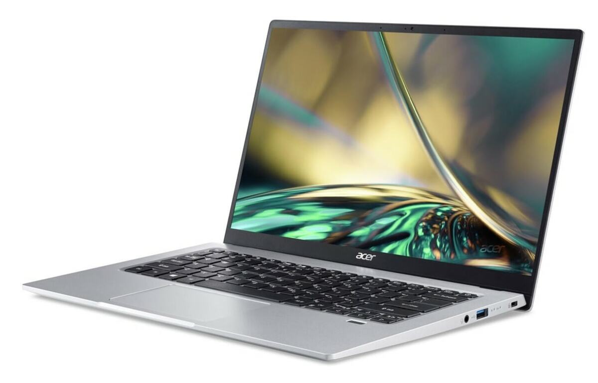 Bild 1 von Notebook Swift 3 (SF314-43-R8UF), Silber, 14 Zoll, Full-HD, Ryzen 5 5500U, 8GB, 512GB SSD