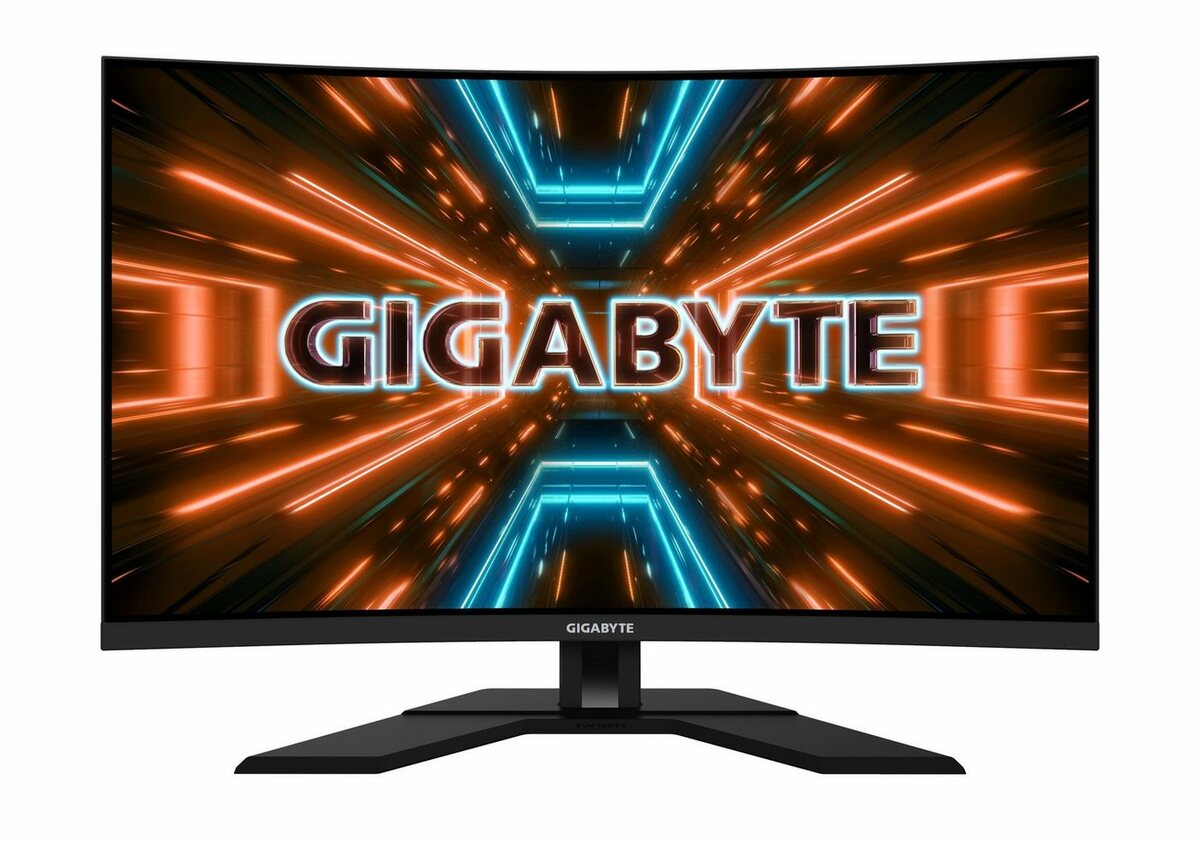 Bild 1 von Gigabyte M32QC Curved-Gaming-Monitor (80 cm/32 ", 2560 x 1440 px, QHD, 1 ms Reaktionszeit, 165 Hz, VA LCD), Schwarz