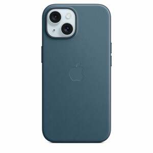 iPhone 15 Feingewebe Case mit MagSafe - Pazifikblau
