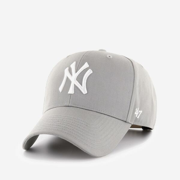 Bild 1 von Damen/Herren Baseball Cap - New York Yankees grau EINHEITSFARBE